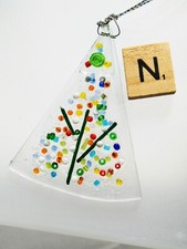 DIY 2 Rainbow Dot Trees, Fused