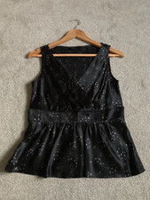 Laura Ashley Vest Blouse