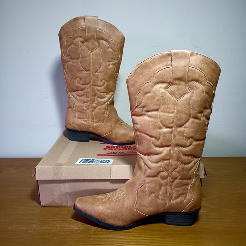 Shesole cowgirl boots - boots, mid