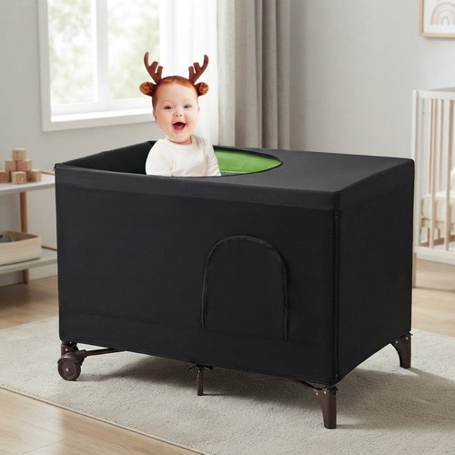 Stretchy blackout crib canopy - blackout,