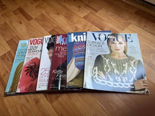Lot vogue knitting - 6,