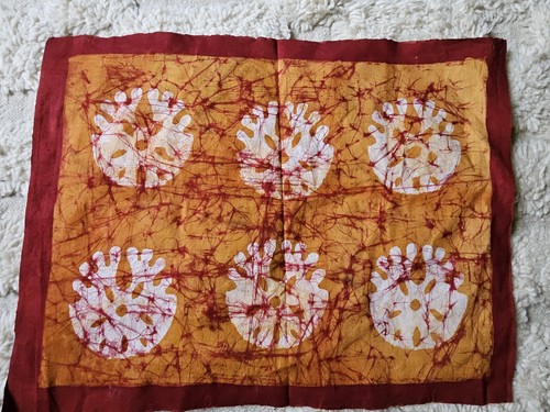 African batik wall - african, made