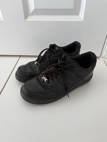 Nike black air force - black,