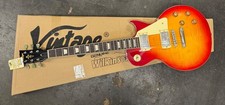 Vintage V100CS Cherry Sunburst Electric Guitar