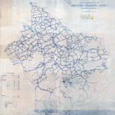 1912 Map of Sevier County