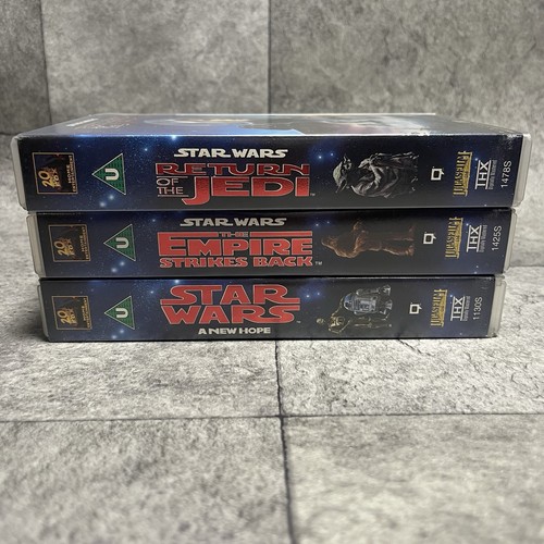 Star wars vhs bundle thx - a, new