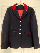 Shires Navy & Red Show Jacket