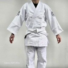 Bsa white and blue - blue, judo