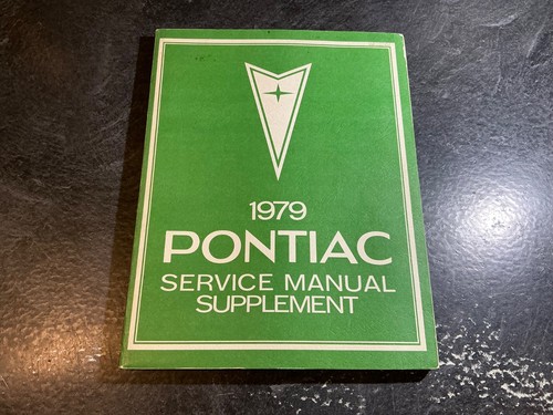 1979 pontiac shop manual - pontiac,