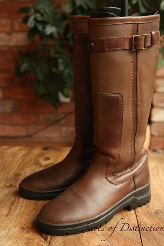 Chameau brown leather - brown,