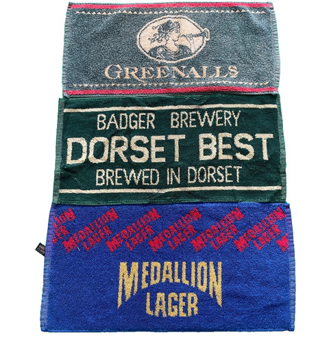 Beer bar towels mats - bar,