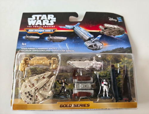 Star wars micro machines - star, gold