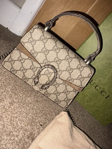 Gucci canvas suede mini - gucci, gg
