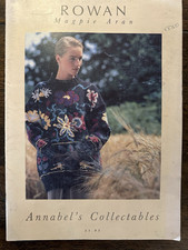 Rowan Annabel's Collection, 1991, Magpie aran, 9 patterns - RARE, VGC