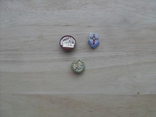 3 Vintage Enamel Railway Badges,  North Norfolk, LNER, Nth Eastern