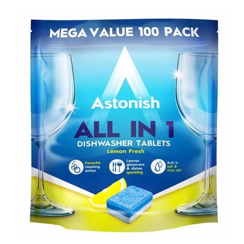 Dishwasher tablets 100 pack - dishwasher,