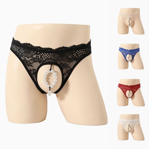Men sissy lace briefs - men,