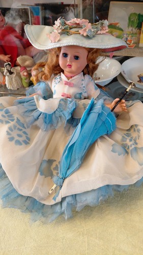 Furga damina doll 1950s - furga, 32cm