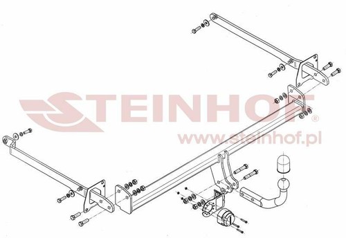 Steinhof towbar for renault - towbar,
