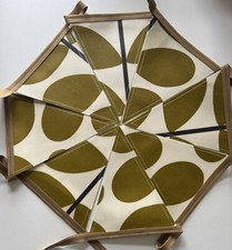 Handmade Oilcloth Bunting -