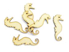 Wooden MDF Seahorse Shapes Aquarium Fish Sea Life Animal Crafting Craft Shape