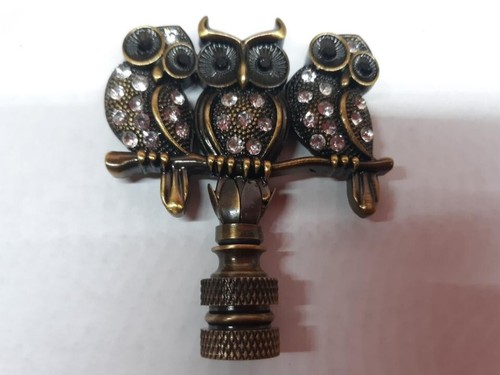 Detailed hoot owls lamp - detailed,