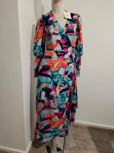 Glamorous multi abstract midi - glamorous,