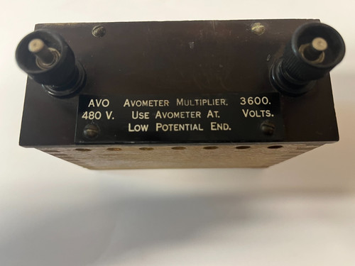 Avometer multiplier 480v - avometer,