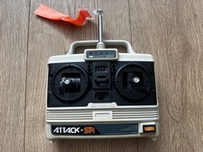 Futaba Vintage Attack Sr Transmitter GC Working Rc Car Radio Gear 40 MHz