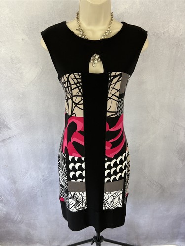 Black sheath dress - black,
