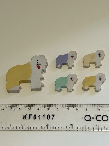 Vintage 1980 erasers old - vintage, 1980’s
