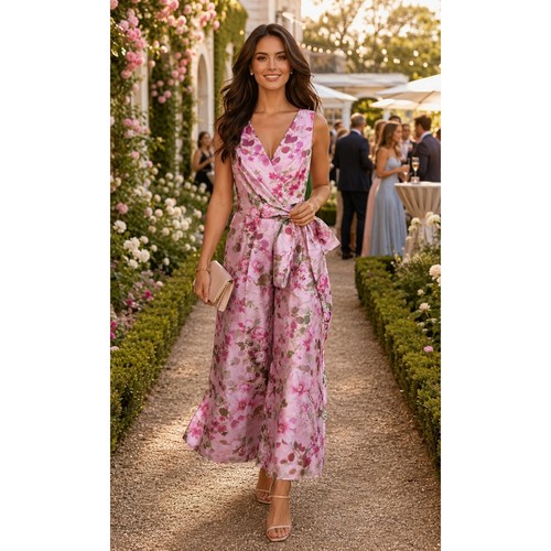 Adrianna papell pink floral - adrianna,