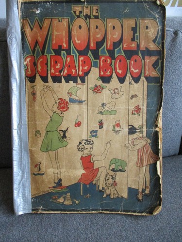 1930s royal family scrap book - family,