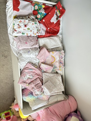 Toddler bed bedding bundle 4 - bedding, (4