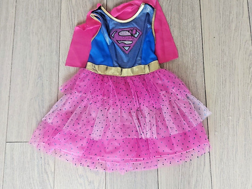 Pink supergirl costume size - supergirl,