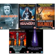 Highlander Series 1-5 Complete Movie Collection Parts 1 2 3 4 5 Sealed UK DVD