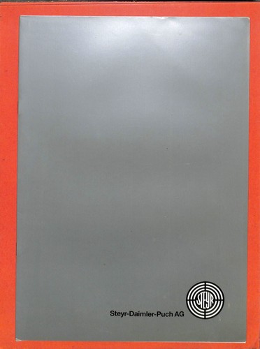 Steyr daimler puch brochure - daimler,