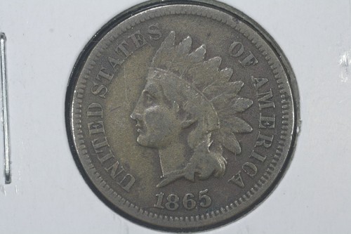 1865 plain indian head cent - plain,