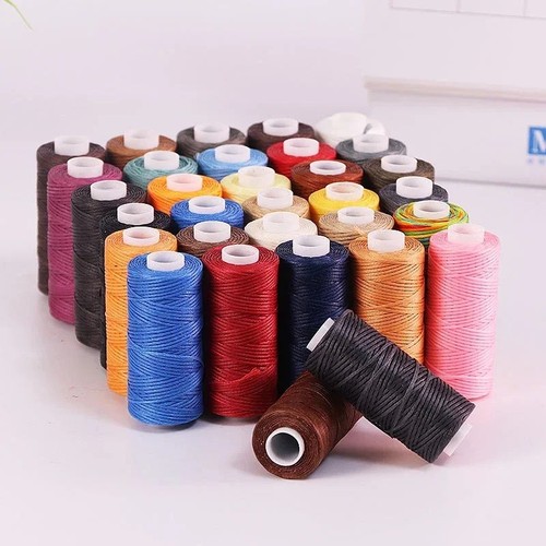 50m waxed nylon leather - waxed,