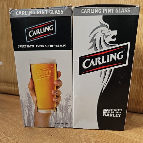 Vintage embossed carling - 2,