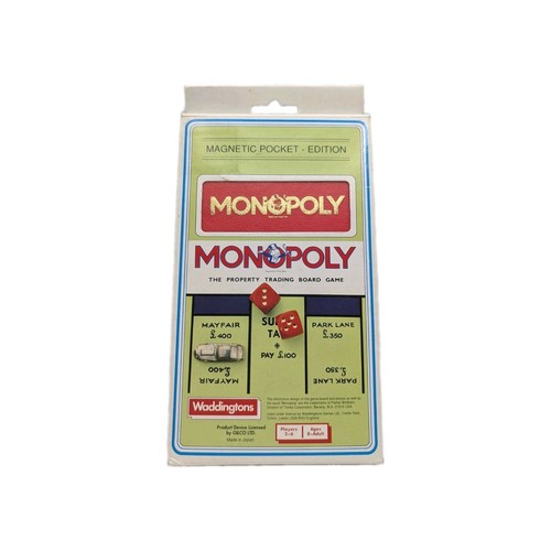 Vintage waddingtons monopoly - vintage,