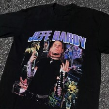 Trend Jeff Hardy Black Cotton Size S-4XL T-Shirt Unisex
