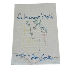 Le Testament d’Orphée Jean Cocteau Poster 14x21.25 Vintage Original