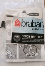 GENUINE BRABANTIA TOUCH BIN