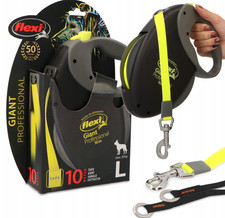 Flexi Giant L Neon Tape 50 kg 10m Dog Lead