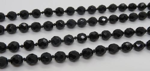 French jet black - , glass