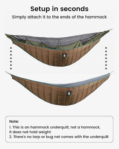 Hammock underquilt lightweight - hammock,