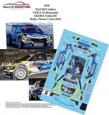 DECALS 1/43 REF 1670 SKODA