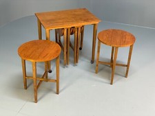 Mid Century Teak Nesting
