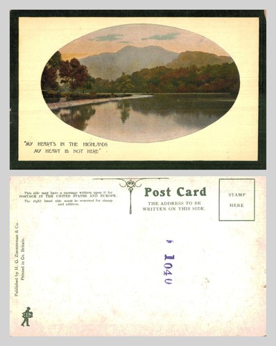 Vintage postcard scottish - vintage,